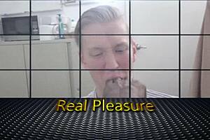 that gay celebrity just couldn't resist taking the director's massive bbc in a casual hookup