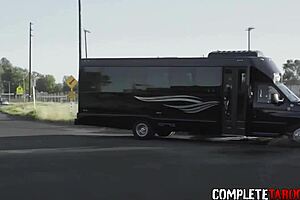 Teen in uniform gets drilled hard