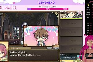 Vtuber Lewdneko Plays Evenicle in an Intriguing Game Session Part One