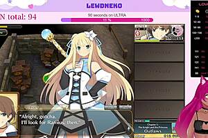 Vtuber Lewdneko Plays Evenicle in an Intriguing Game Session Part One