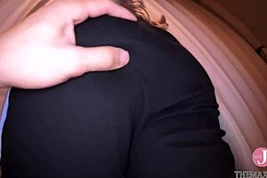 She licks nipples with nasty look, then sucks and swallows thick cock