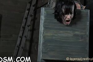 In this rough session, she gets spanked and fucked hard.