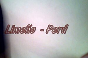 Peruvian Beauty with Huge Tits from Huanuco!