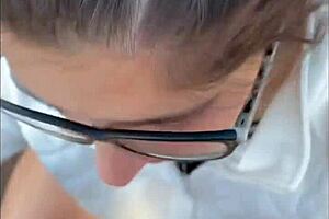 Stopped At The Park To Video My Slut Wife Fuck Her In My Man Cave After