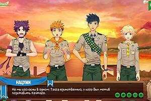 Game friends camp episode 22 - planning russian voice acting