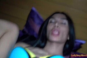 Ladyboy Bella Feels Intense Pleasure As She's Toyed And Fucked Bareback