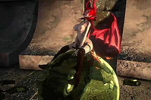 Check out this succubus and slimes with girls in 3d hentai.