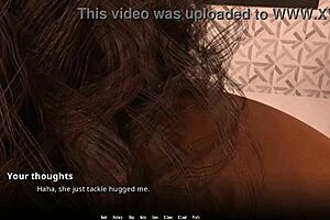 Amateur anal with teen 18+ girlfriend, big tits and assfucking