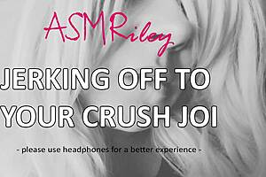 eroticaudio asmr guides you jerking off to your crush with joi
