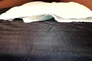 ebony woman tied up in dynamic scene