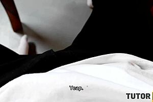 tutor4k strict tutor doesnt mind having quick sex with new teen in stockings