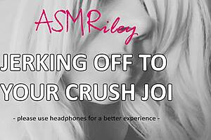 eroticaudio asmr guides you jerking off to your crush with joi