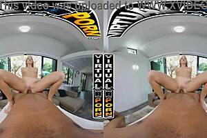 virtual porn - khloe kapri gets happy ending thanks to big black cock