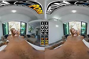 virtual porn - khloe kapri gets happy ending thanks to big black cock