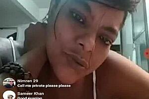 Brazilian BBW Performs Teasing Show on Webcam Part 3