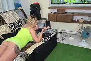 Couldn't resist sitting after watching porn with primo