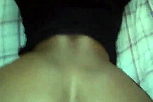 i was fucking my ebony ex with her big ass, her pussy felt so good i creampied her hard.