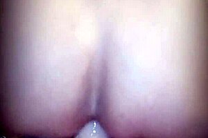 He rushes home eager to fuck his ass with a dildo