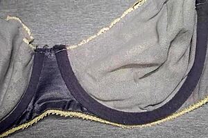 friend's sexy lingerie for hot masturbation sessions