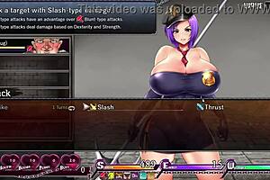 Karryn starting her prison adventure in level 1