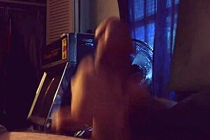 he strokes his monster cock while moaning, building up to a huge cumshot for allison