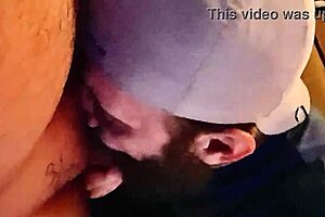 sucking my straight buddy's cock 😏