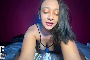 Emori Pleezer Drains Huge Black Cock With Sloppy Passion