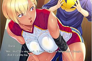 wet bitch getting fucked in this anime game, huh?