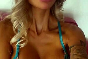 Monika Fox teases with pierced nipples before shoot 😏