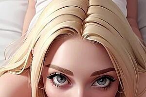 Secretly Sucking Stepdad's Cock in Spanish Porn