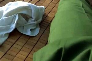 What happens when a police officer indulges in self-pleasure during duty?