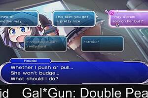 gal gun double peace episode 4-1 gameplay