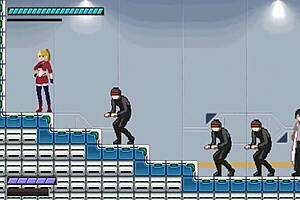 Cute blonde dives into wild hentai sex with men in forbidden erotic game scenes. What's her next move?