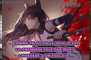 Ruby and Blake Train You in RWBY Hentai Femdom Denial!