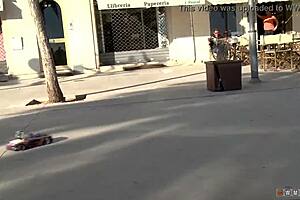 His hard cock slides into her wet pussy!