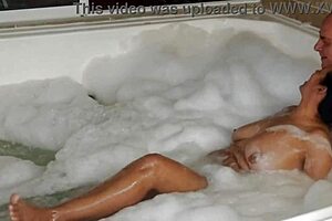 Peeping on neighbors bathing in jacuzzi for 4k voyeur thrill with agarabas and olpr