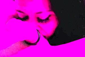 Deepthroat Blowjob With Mature Brunette Cougar