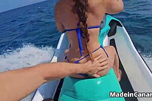 Jet Ski Ride For Anal Fuck And Squirting