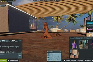 Mercedes watches film with husband before intimacy.