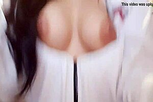 Excited Teen Squirts During Masturbation!