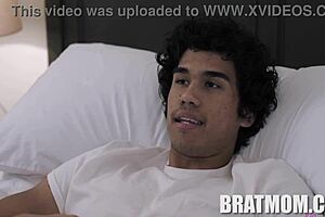 Stepmom Rachael Cavalli Cleans Dick In POV Blowjob