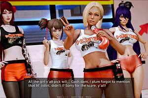 Academy 242 game adventure in anime world.