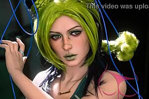 i play with my jolyne sex doll passionately