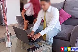 Sexy Latina Seduces Uncle for Creampie