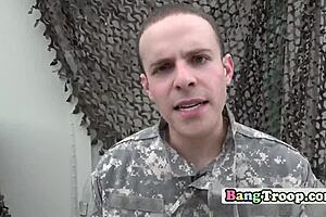 Wow! Horny Soldiers Dive Into Hot Gay Sex at the Lake. Don't Miss This!