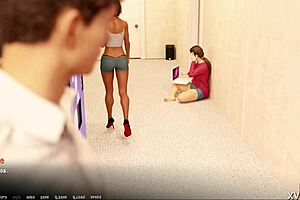 I arrived at AOA Academy for my first night with big tits babes