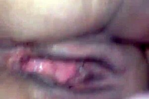 Amateur Shows Off Her Big Pussy