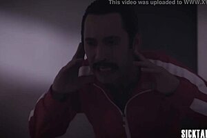 horny babes in group blowjob session with big cocks