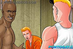 Sargento macho cheats on wife with jailer in steamy encounter