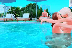 young wife cheats on husband cuckold with futanari girlfriend sims 4 anime hentai sfm